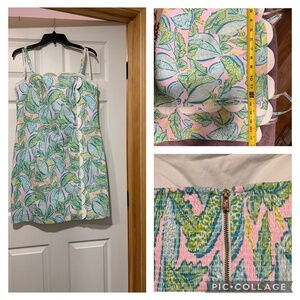 Lilly Pulitzer EUC Mercede Stretch Dress, Size 14